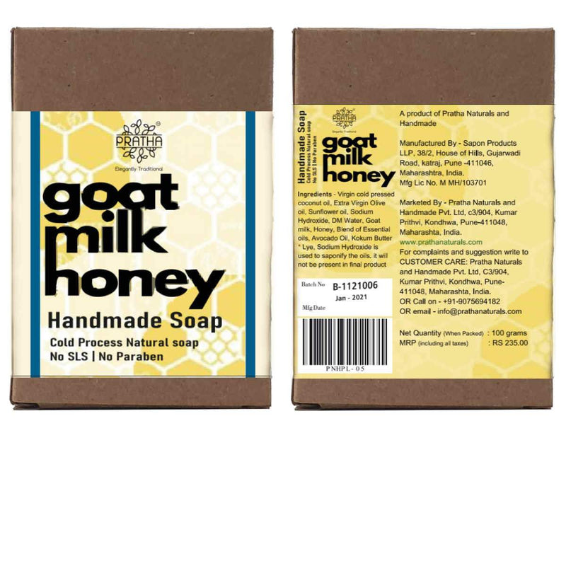 Buy Goat Milk & Honey | Cold Process Handmade Soap | Shop Verified Sustainable Body Soap on Brown Living™