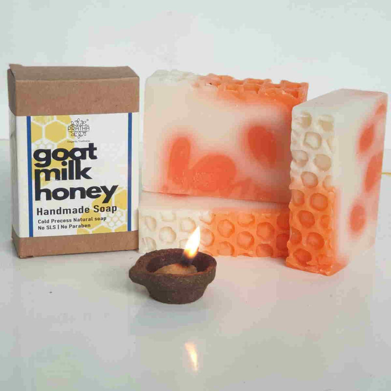 Buy Goat Milk & Honey | Cold Process Handmade Soap | Shop Verified Sustainable Body Soap on Brown Living™