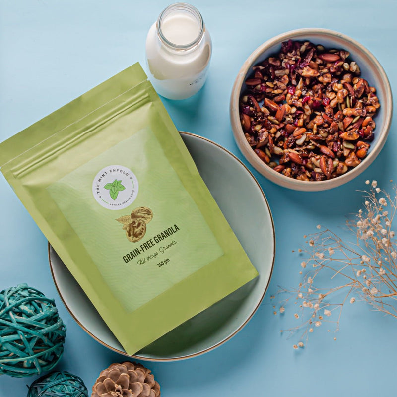 Buy Grain-Free Granola | Heathy Gluten Free Granola | Shop Verified Sustainable Cereal & Meusli on Brown Living™