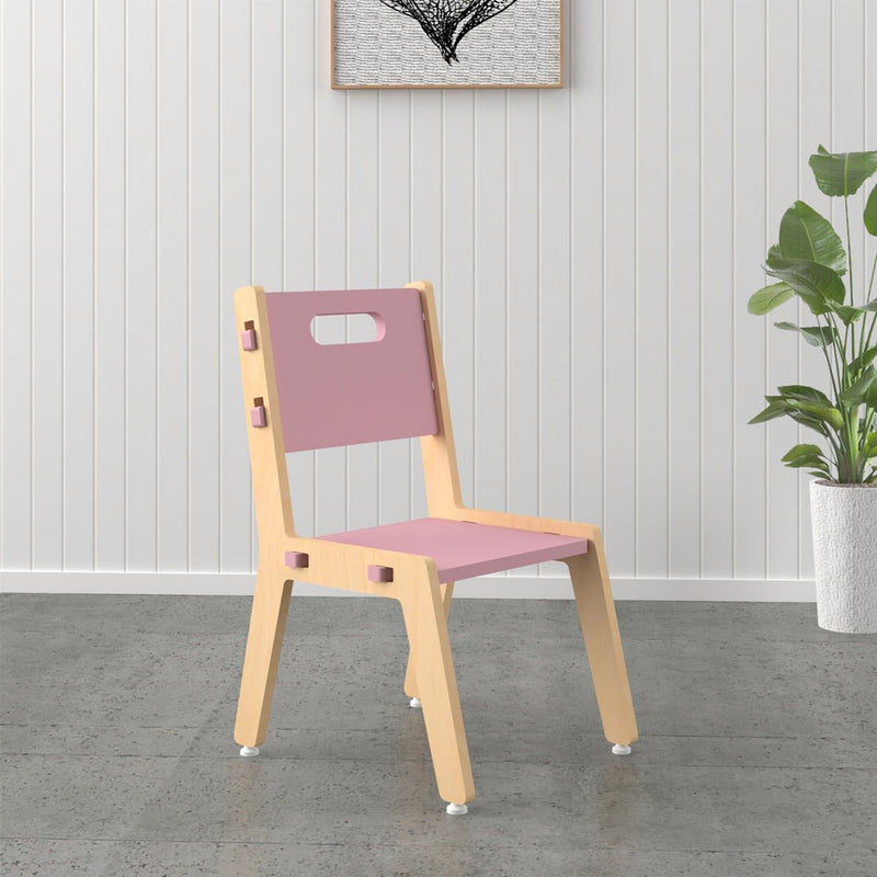 Buy Grey Guava Childrens Wooden Chair | Shop Verified Sustainable Decor & Artefacts on Brown Living™