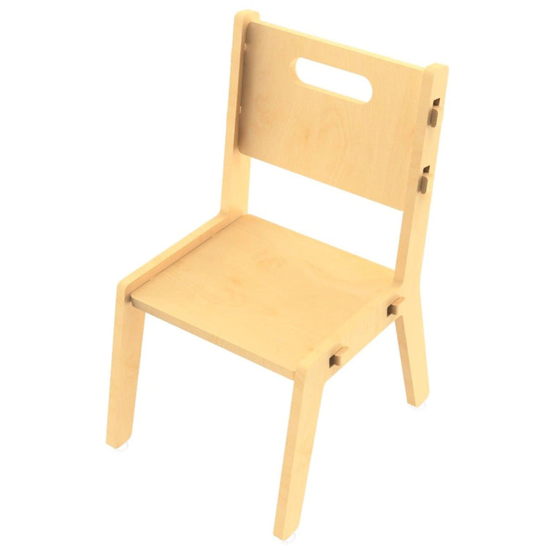 Buy Grey Guava Childrens Wooden Chair | Shop Verified Sustainable Decor & Artefacts on Brown Living™