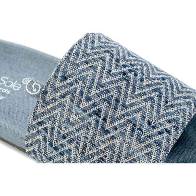 Buy Grey Meander Sustainable and Vegan Slides | Shop Verified Sustainable Mens Sliders on Brown Living™