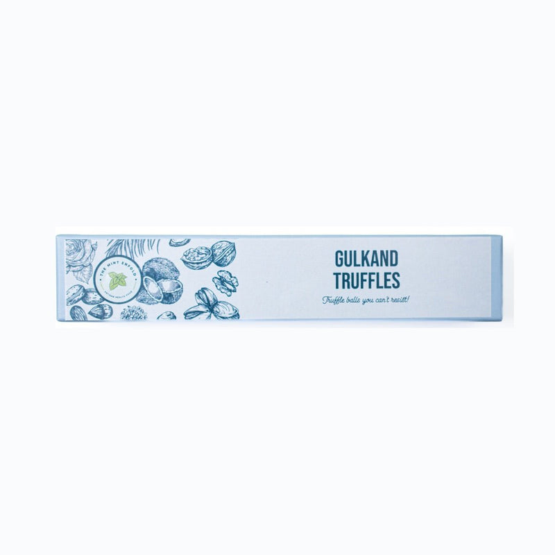 Buy Gulkand Energy Truffles - Box of 6 | Shop Verified Sustainable Chocolates on Brown Living™