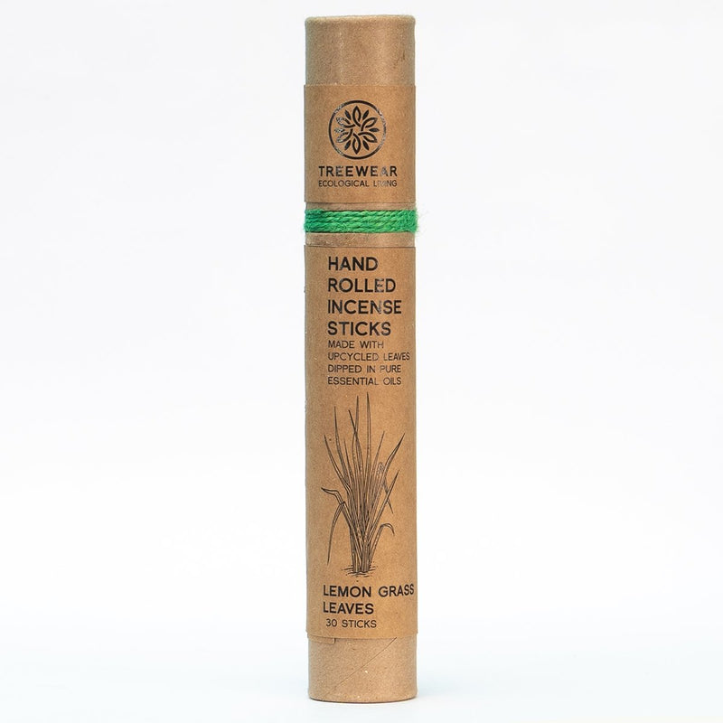 Buy Hand rolled Lemongrass Natural Incense Sticks - Pack of 40 | Shop Verified Sustainable Insect Repellent on Brown Living™