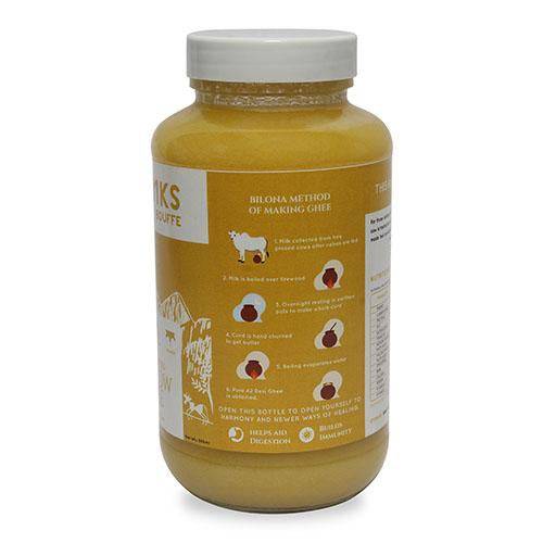 Buy Handcrafted A2 Gir Cow Ghee - Bilona Method | Shop Verified Sustainable Ghee on Brown Living™