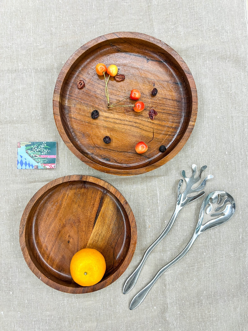 Handcrafted Wood Bowl | Made of Acacia Wood | Verified Sustainable Plates & Bowls on Brown Living™