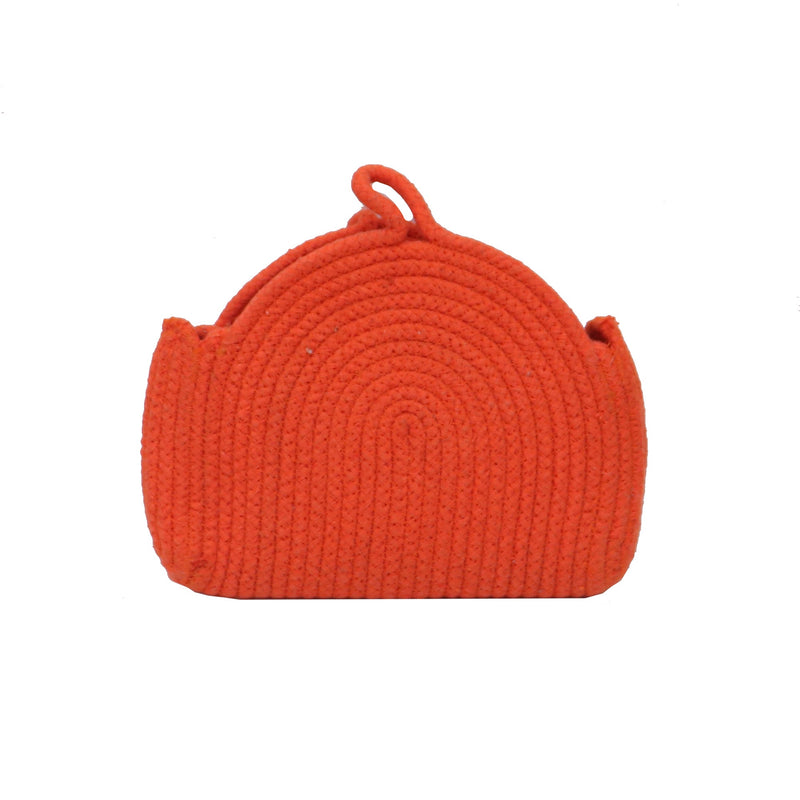 Handmade Orange Sling Bag | Verified Sustainable Bags on Brown Living™