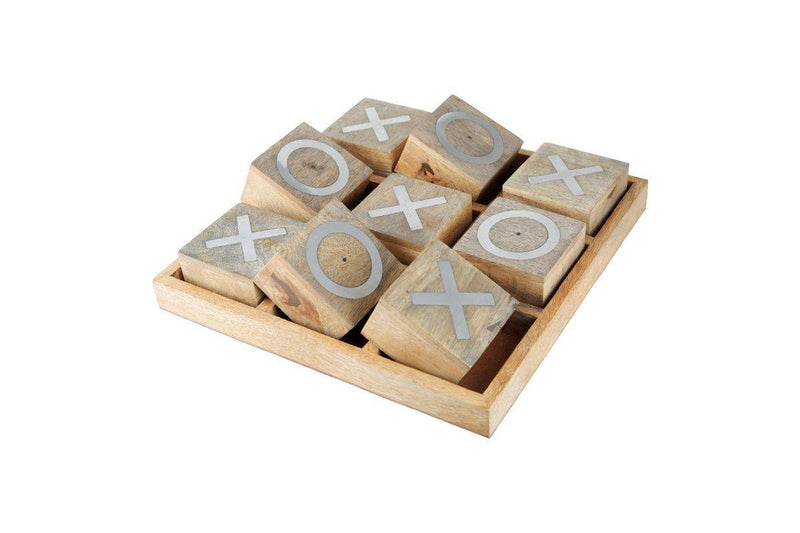 Buy Handmade Wooden Tick Tack Toe- Family Travel Games | Shop Verified Sustainable Learning & Educational Toys on Brown Living™