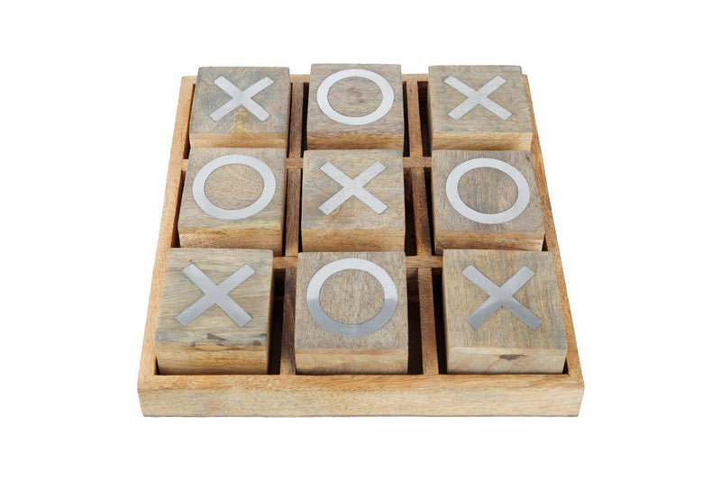 Buy Handmade Wooden Tick Tack Toe- Family Travel Games | Shop Verified Sustainable Learning & Educational Toys on Brown Living™