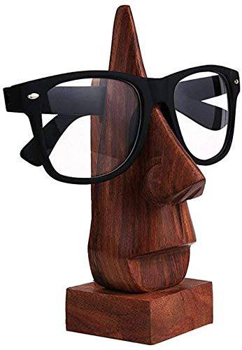 Buy Wooden Eyewear Holder- 6 Inch | Brown | Sheesham Wood | Shop Verified Sustainable Table Decor on Brown Living™