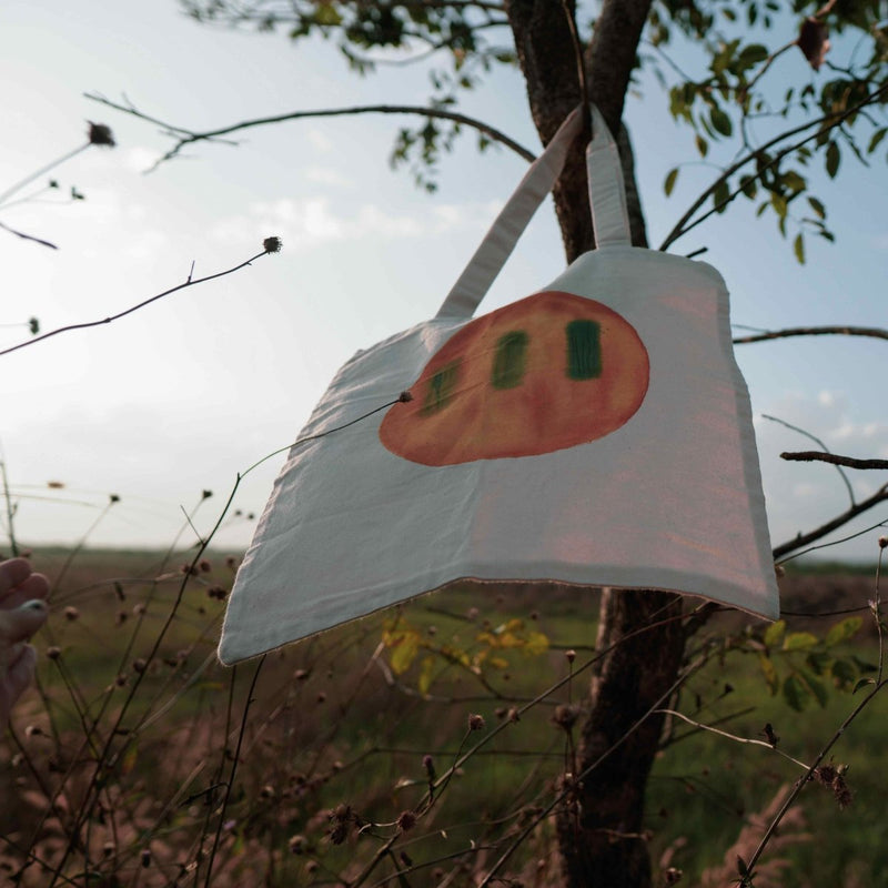 Buy Handpainted Cactus Tote Bag | Shop Verified Sustainable Tote Bag on Brown Living™