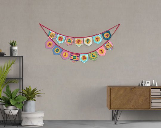 Buy Happy Diwali Bunting | Shop Verified Sustainable Wall Decor on Brown Living™