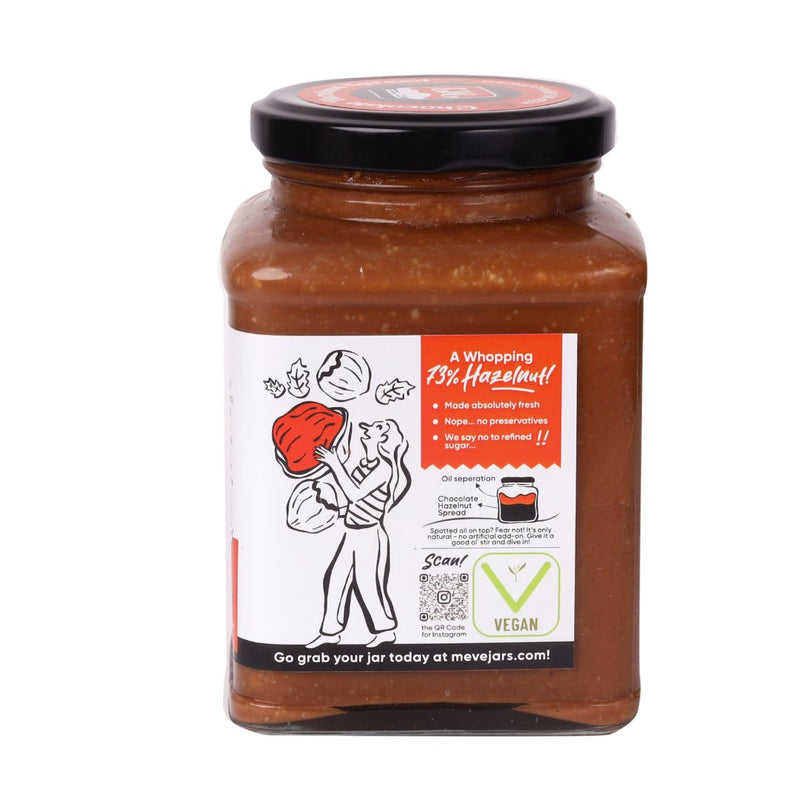 Buy Hazelnut Chocolate Spread - CRUNCHY ( VEGAN) | Shop Verified Sustainable World Gourmet Food on Brown Living™