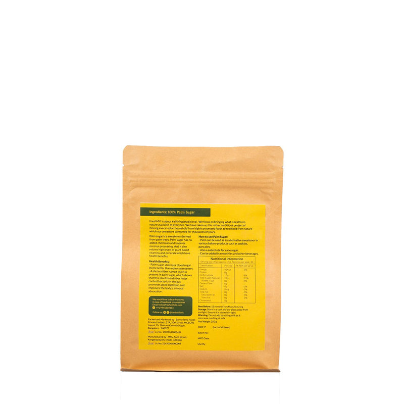 Healthy Palm Sugar- 250G | Verified Sustainable Cooking & Baking Supplies on Brown Living™