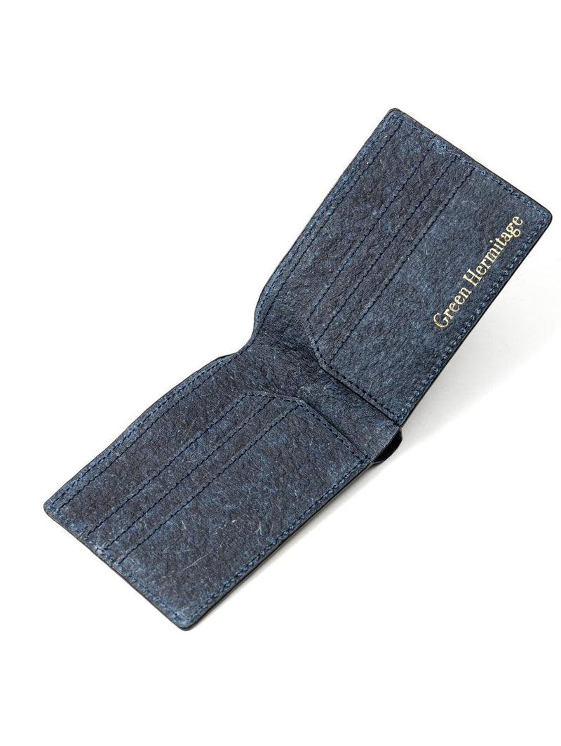 Buy Helios (Dark Indigo) | Mens Wallet made of Coconut Leather | Vegan | Shop Verified Sustainable Mens Wallet on Brown Living™