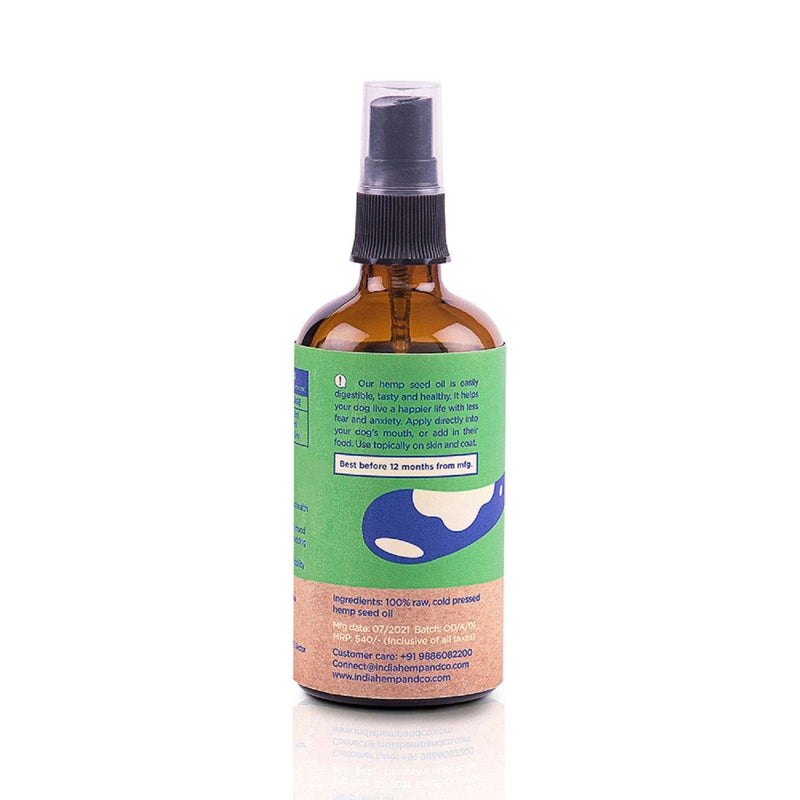 Buy Hemp Seed Pet Oil - Dog | Shop Verified Sustainable Pet Food on Brown Living™