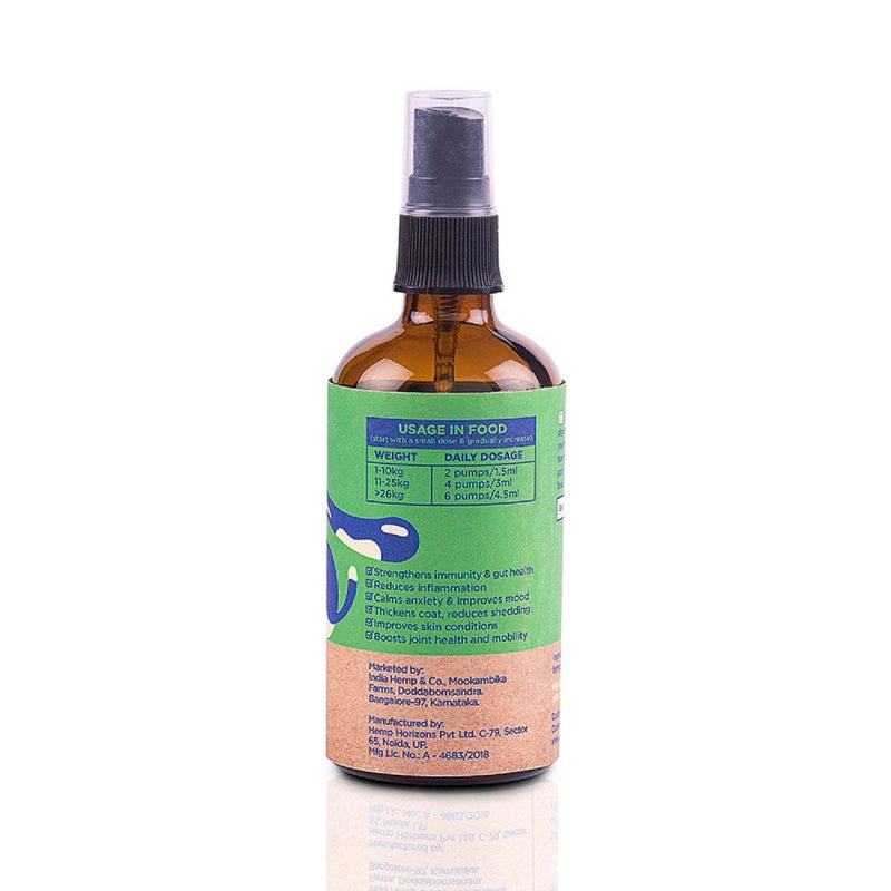 Buy Hemp Seed Pet Oil - Dog | Shop Verified Sustainable Pet Food on Brown Living™