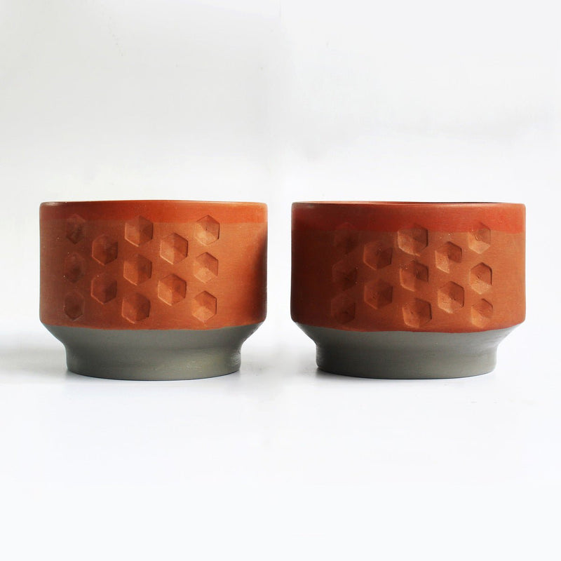 Buy Hexa Deco Planter Set of 2 | Shop Verified Sustainable Products on Brown Living