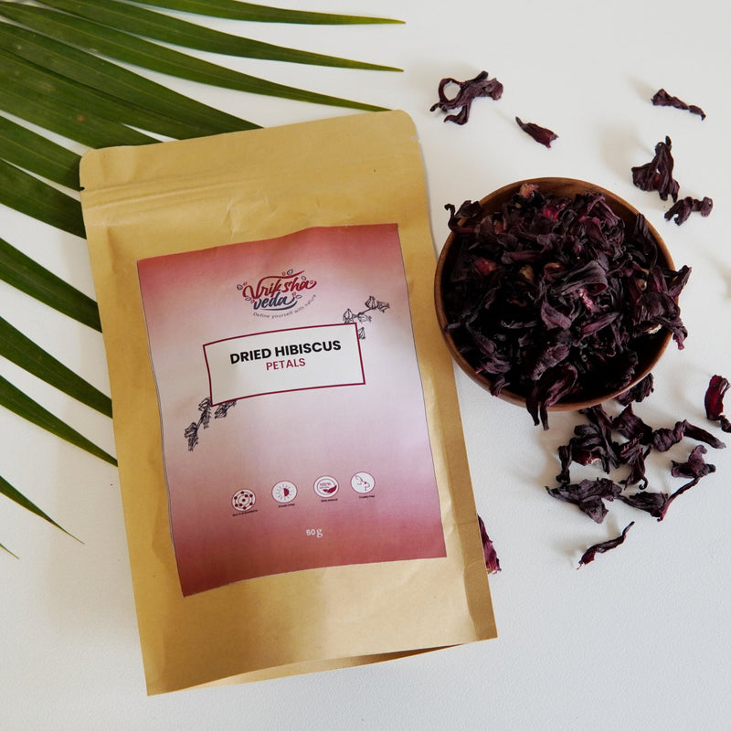 Hibiscus Petals for DIY Face and Hair Mask | Verified Sustainable Hair Mask on Brown Living™