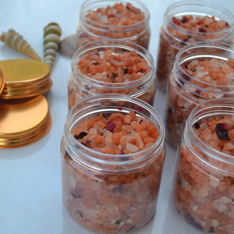 Buy Himalayan Pink Salt | French Rose Refreshing bath salt | Shop Verified Sustainable Bath Salt on Brown Living™