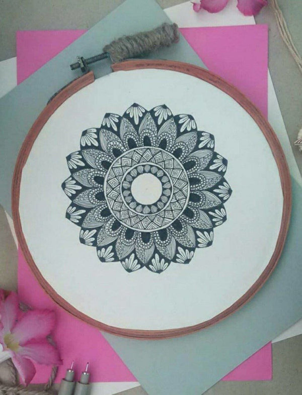 Buy Hoop Mandala Wall Decor | Shop Verified Sustainable Wall Decor on Brown Living™