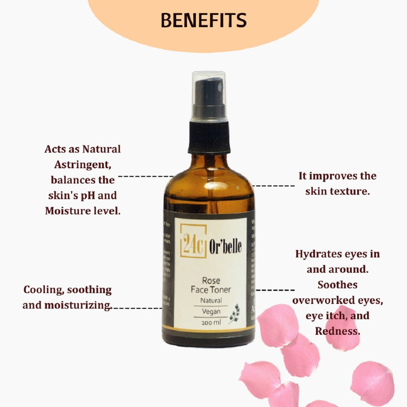 Buy Hydrating Rose Face Toner | Shop Verified Sustainable Face Toner on Brown Living™