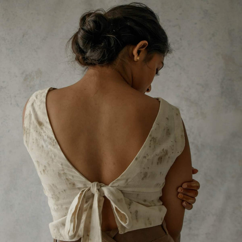 Buy Hymn Of Hope | Tie Back Top | Shop Verified Sustainable Womens top on Brown Living™