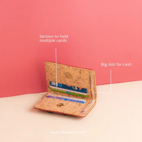 Buy Ibis Cork Wallet | Shop Verified Sustainable Wallet on Brown Living™