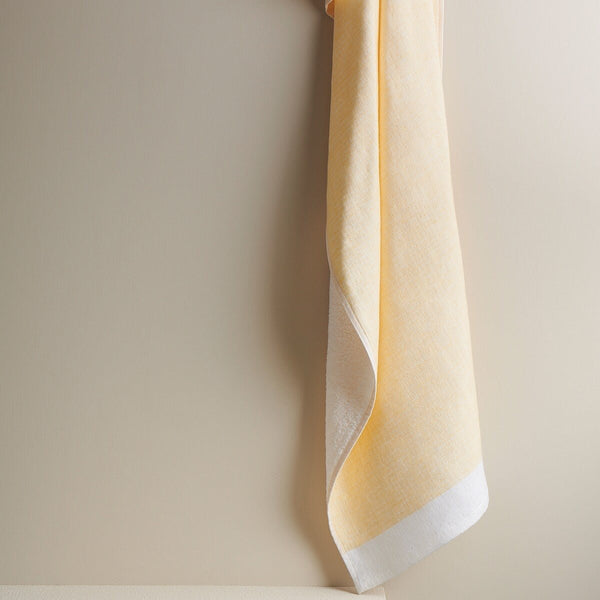 Icing Hammam Terry Bath Towel-Melon Icing | Verified Sustainable Bath Linens on Brown Living™