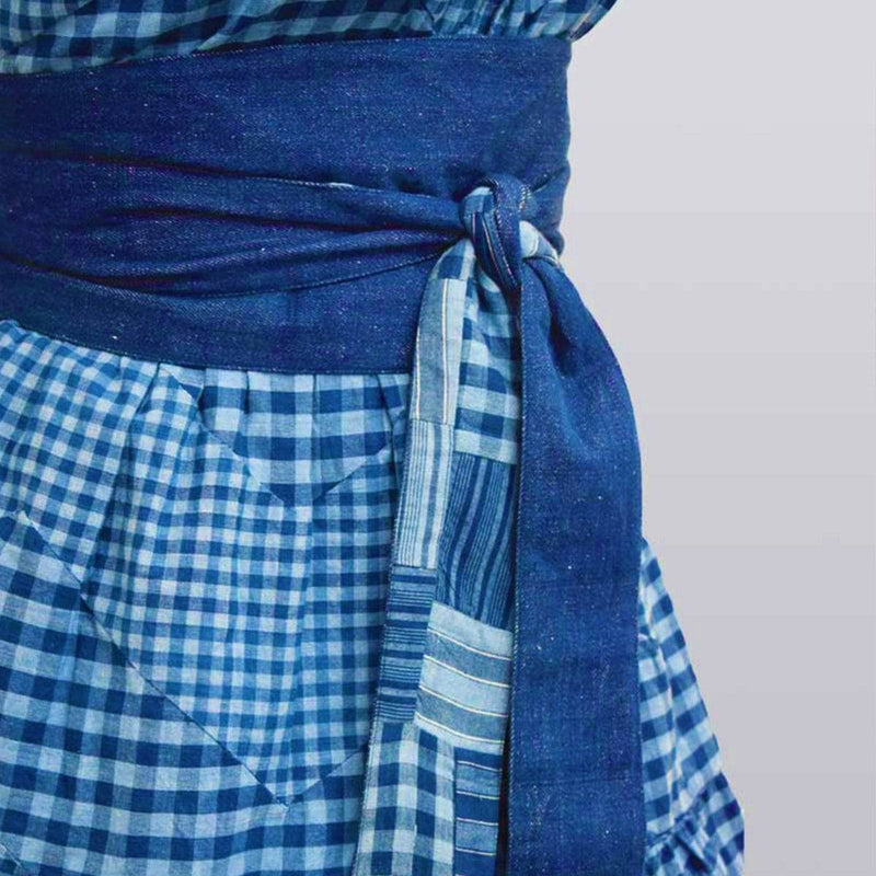 Buy Indigo Handloom Bandeau | Shop Verified Sustainable Womens Belt on Brown Living™