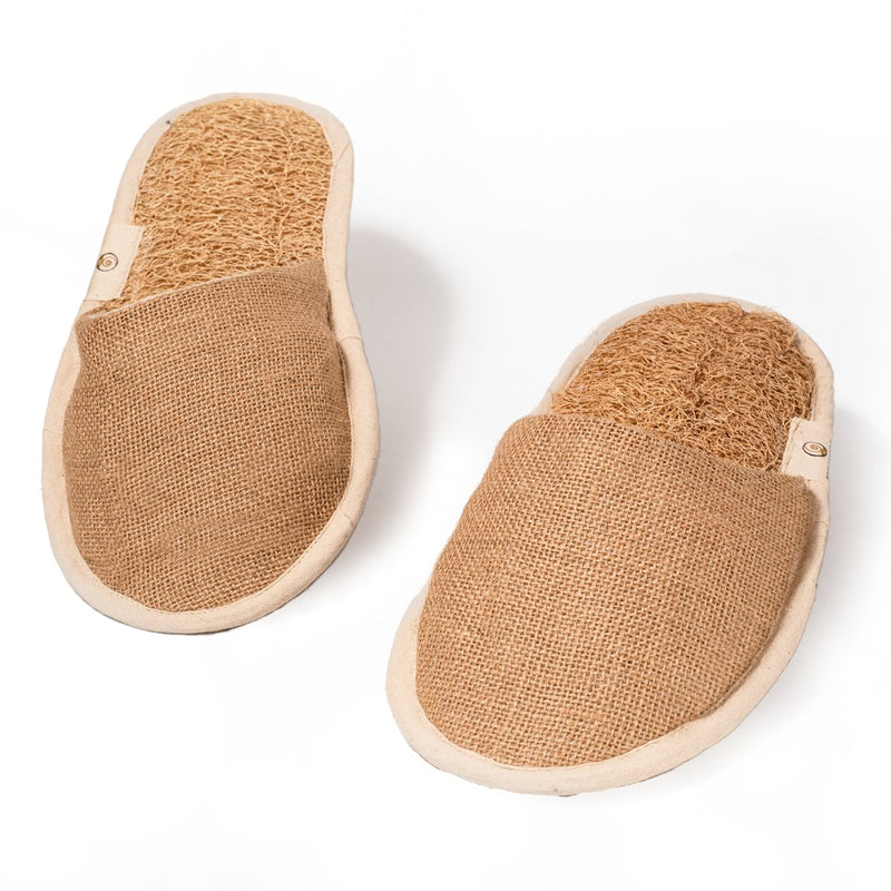 Buy Indoor Slippers – Loofah | Closed Toe Slidders | Shop Verified Sustainable Mens Sliders on Brown Living™