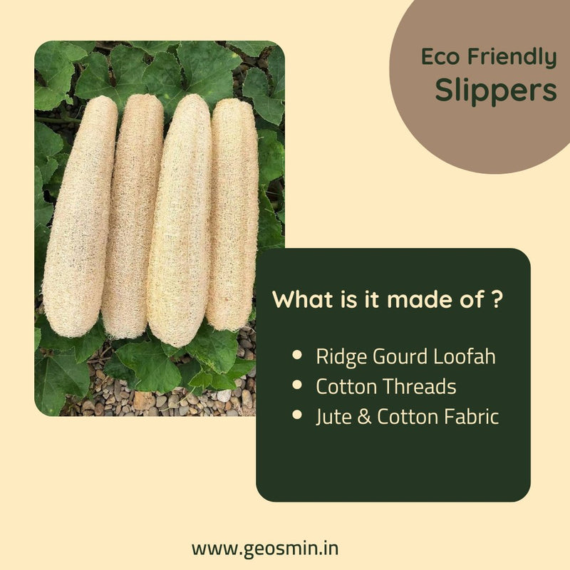 Indoor slippers – Loofah | Open Toe Slidders | Verified Sustainable Womens Sliders on Brown Living™