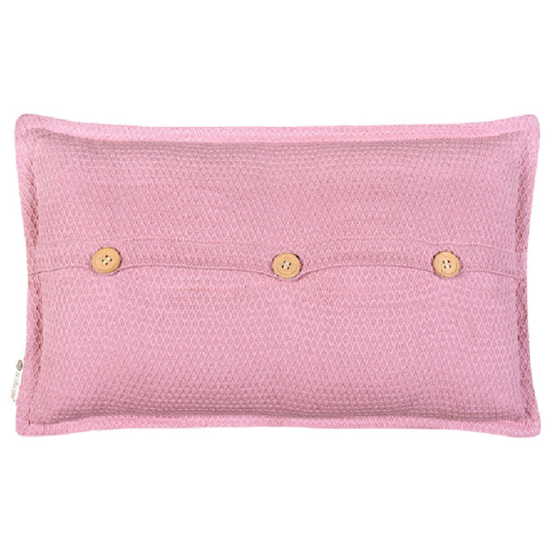 Buy Intertwined Pink Cushion Cover | Shop Verified Sustainable Covers & Inserts on Brown Living™