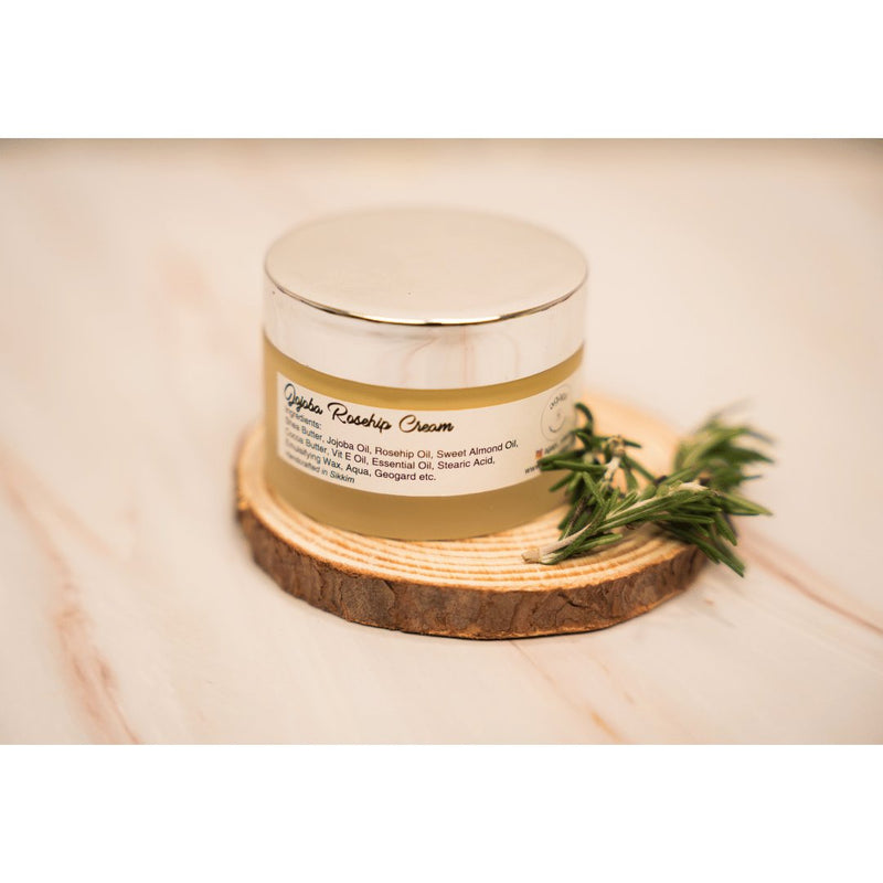 Buy Jojoba Rosehip Nourishing Cream- 55g | Shop Verified Sustainable Products on Brown Living