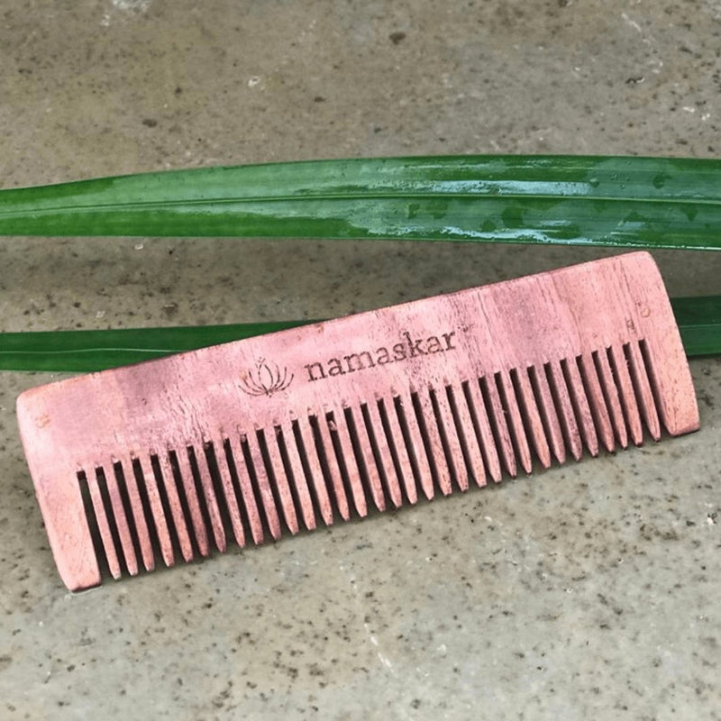 Buy Joy- 100 % Compostable Neem Wooden Comb | 5 inch | Shop Verified Sustainable Hair Comb on Brown Living™