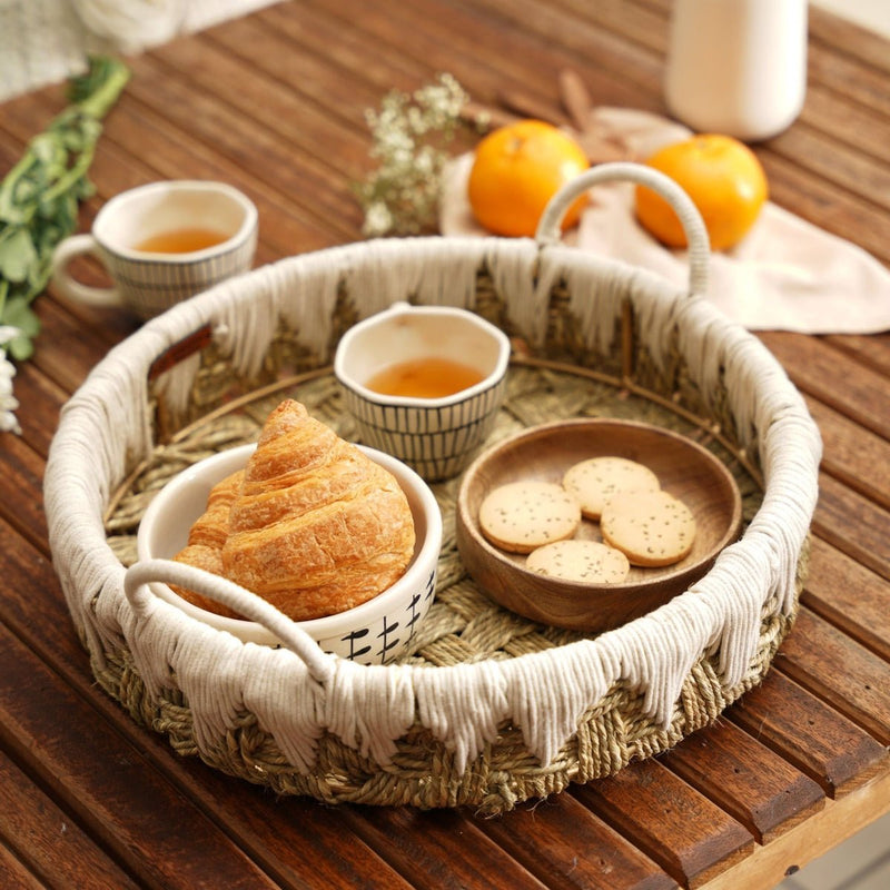 Buy Kaia Conical Moonj Brunch Tray | Shop Verified Sustainable Trays & Platters on Brown Living™