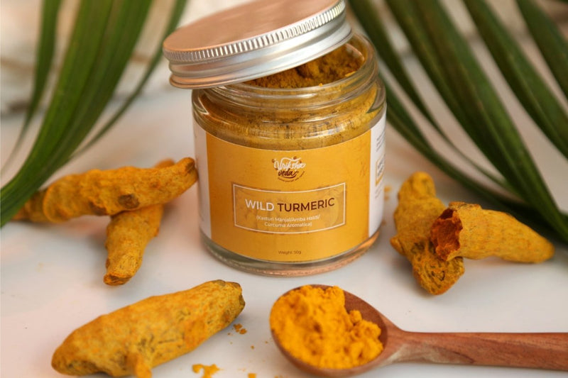 Buy Kasturi Manjal/Amba Haldi/Wild Turmeric Face Pack | Shop Verified Sustainable Products on Brown Living