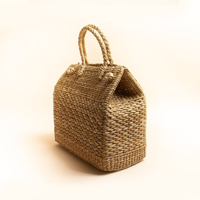 Buy Kauna Grass Picnic Basket | Shop Verified Sustainable Baskets & Boxes on Brown Living™