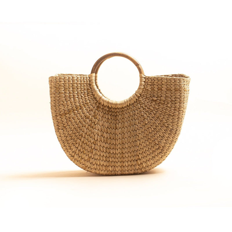 Buy Kauna Grass U Shaped Tote Bag | Shop Verified Sustainable Tote Bag on Brown Living™