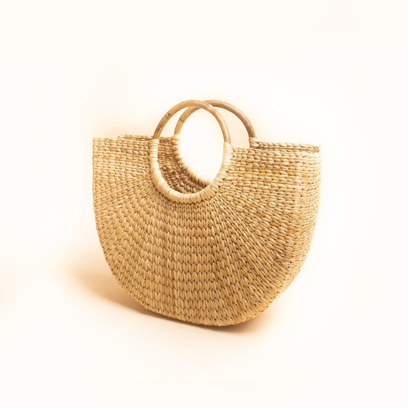 Buy Kauna Grass U Shaped Tote Bag - Medium | Shop Verified Sustainable Tote Bag on Brown Living™