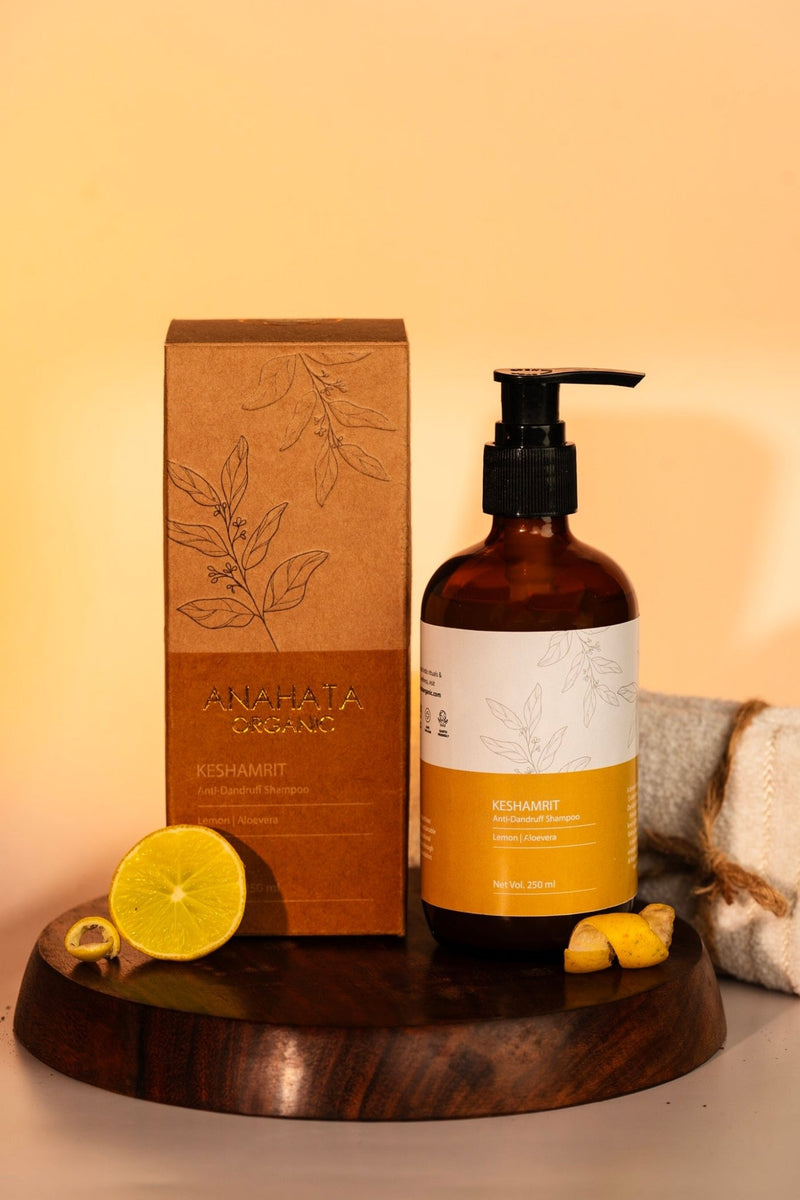 Keshmrit Lemon Anti Dandruff Shampoo | Verified Sustainable Hair Shampoo on Brown Living™