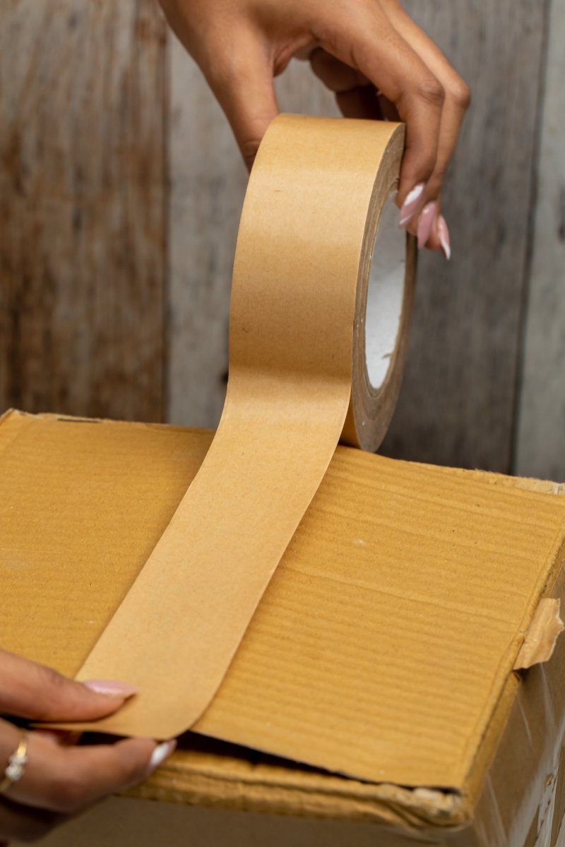 Buy Kraft Paper Tape For Packing | 2 inch tape, 50 Meters | Pack Of 6 | Brown Eco-Friendly Tape | Shop Verified Sustainable Packing Tape on Brown Living™