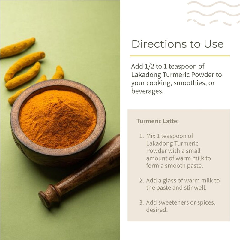 Buy Lakadong Turmeric Powder for Strong Immunity | High Curcumin | 200g | Shop Verified Sustainable Powder Drink Mixes on Brown Living™