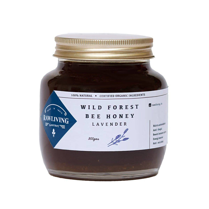 Buy Lavender Honey - Raw Wild Forest Organic Bee Honey | Shop Verified Sustainable Honey & Syrups on Brown Living™