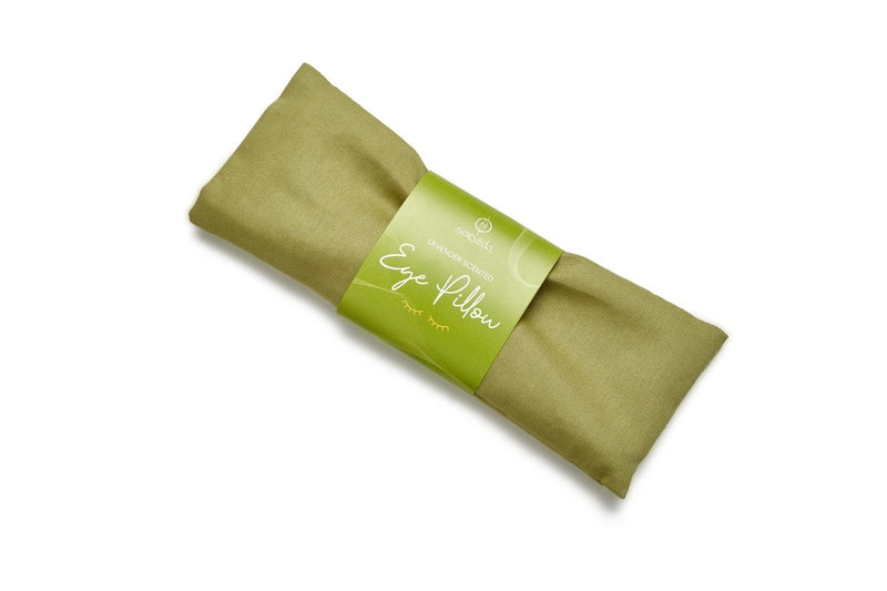 Buy Lavender Scented Eye Pillows for Yoga, Meditation and Relaxation | Made with Cotton & Filled with Flaxseed | Shop Verified Sustainable Eye Pillow on Brown Living™