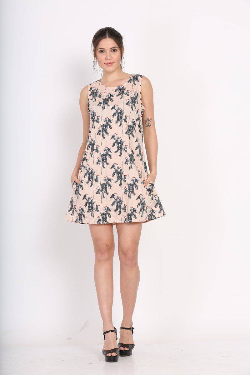 Buy Let It Summer Skater Dress | Shop Verified Sustainable Womens Dress on Brown Living™