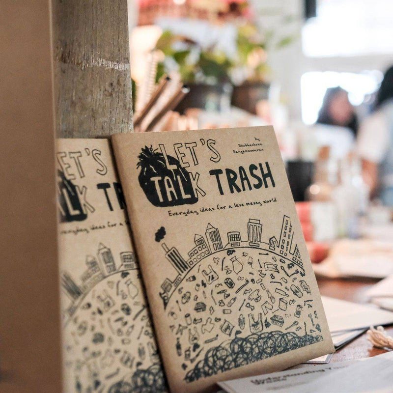 Buy Let's Talk Trash Small Handbook | A6 | Shop Verified Sustainable Learning & Educational Toys on Brown Living™