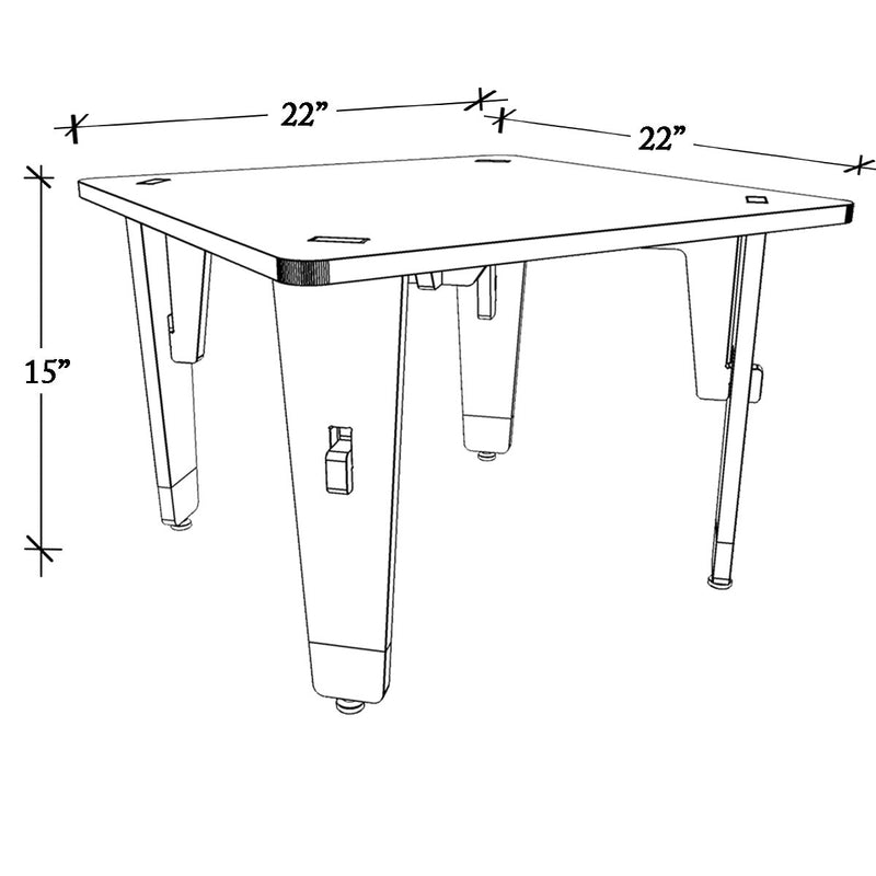 Buy Lime Fig Wooden Table - 15 inches | Shop Verified Sustainable Decor & Artefacts on Brown Living™