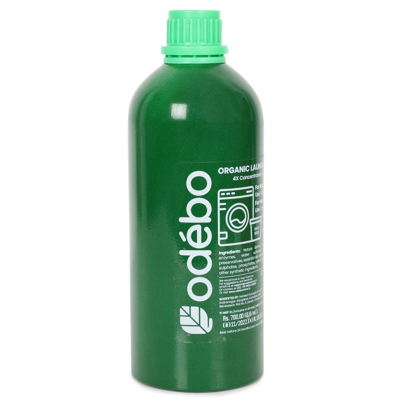 Buy Liquid Laundry Detergent | Reusable Aluminum Bottle | 850ml | Shop Verified Sustainable Cleaning Supplies on Brown Living™