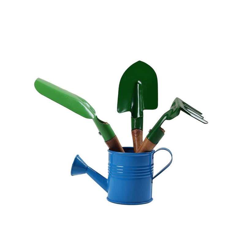 Buy Little Greenkeepers' Wooden Handle Metal Gardening Tools | Shop Verified Sustainable Role & Pretend Play Toys on Brown Living™